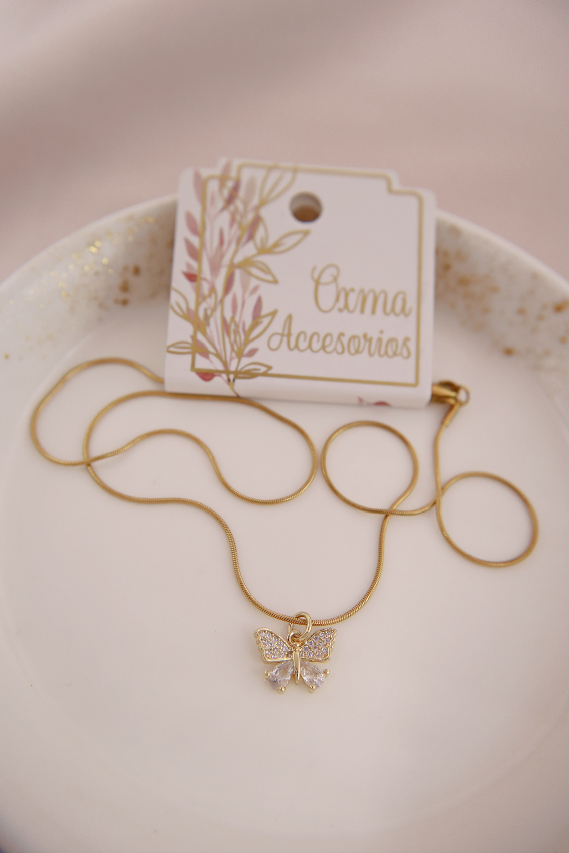 COLLAR MARIPOSA MINI