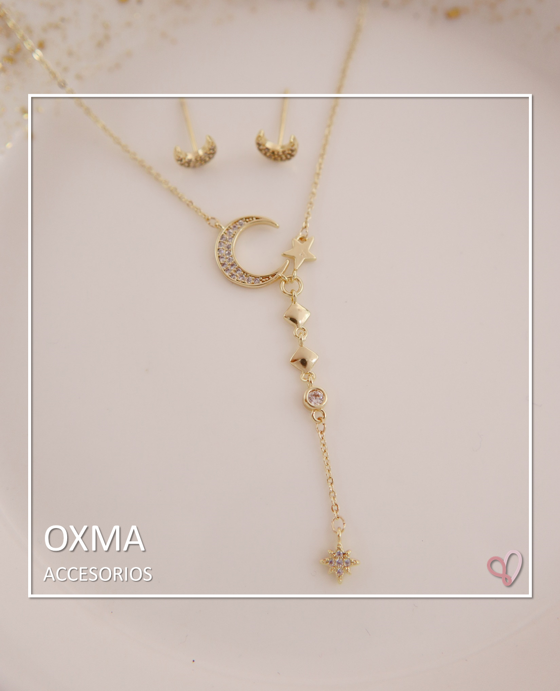 CONJUNTO LUNA COLGANTE