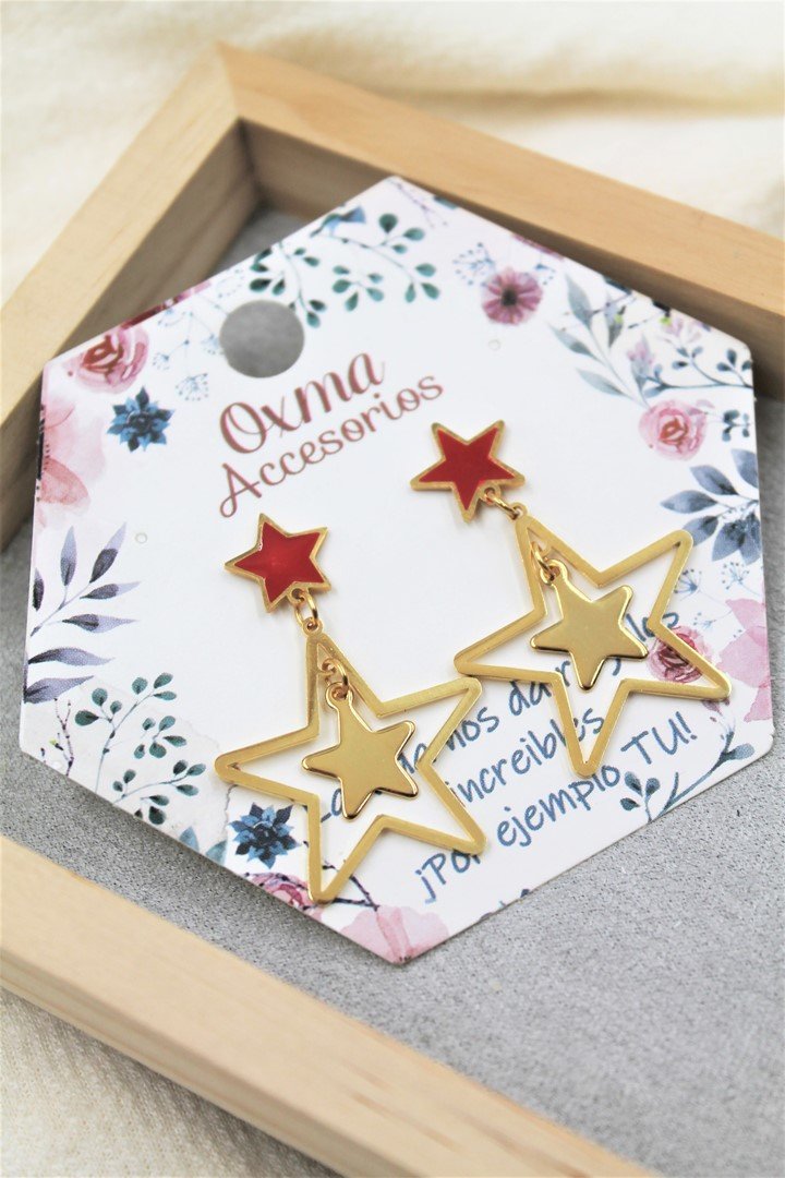 aretas estrella roja