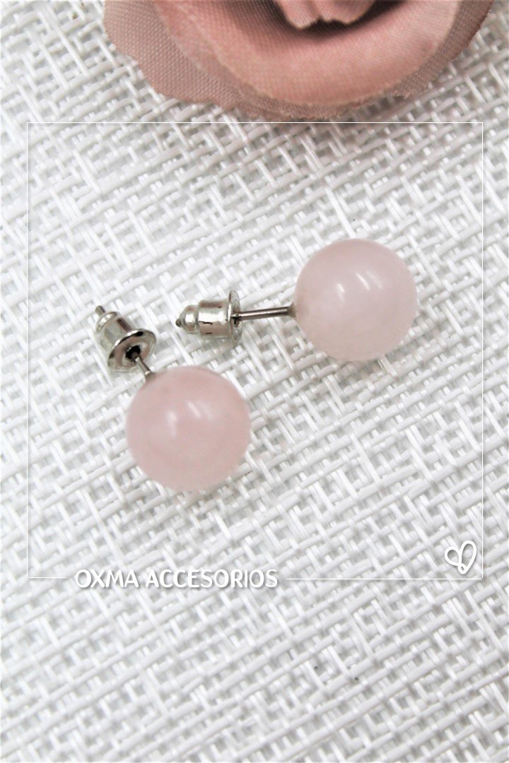 topos piedra natural cuarzo rosado