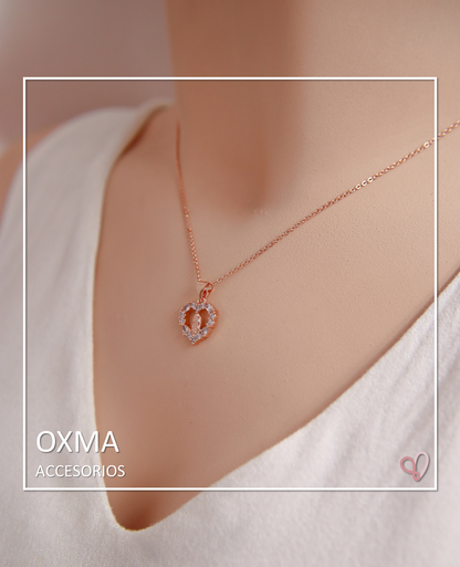CONJUNTO VIRGEN GUADALUPE ORO ROSA
