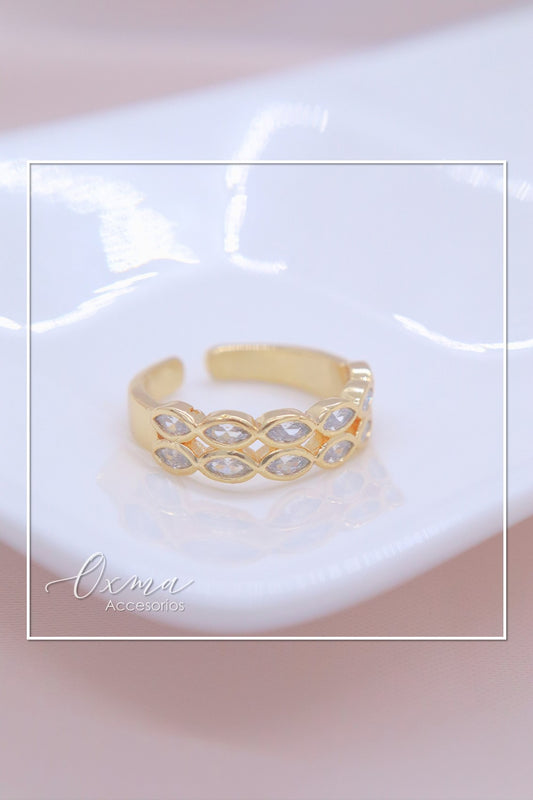 ANILLO DOBLE LINEA