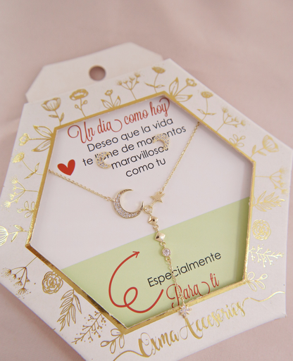 CONJUNTO LUNA COLGANTE