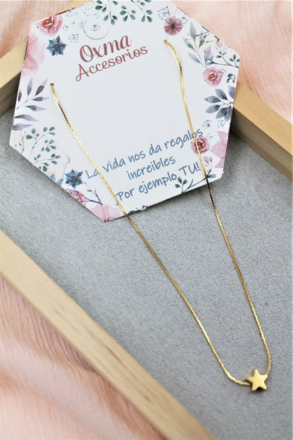 collar estrella mini