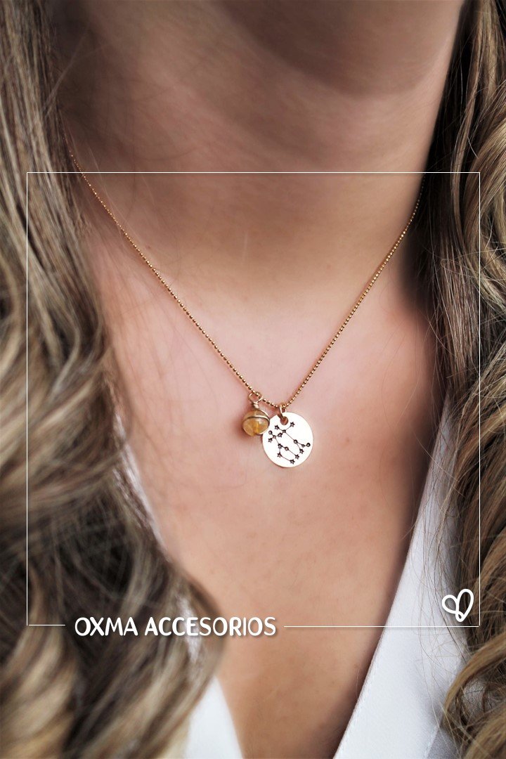 collar signo geminis