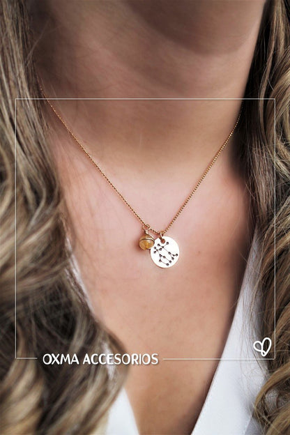 collar signo geminis