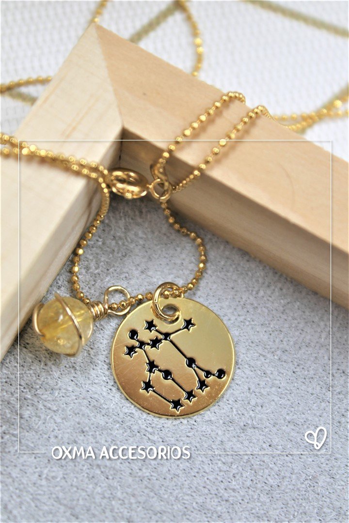 collar signo geminis