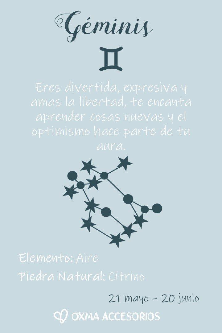 collar signo geminis