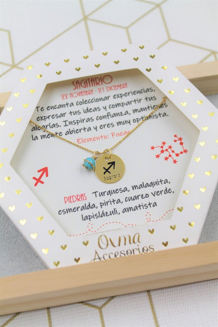 collar signo sagitario