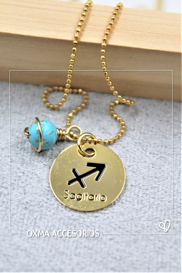 collar signo sagitario