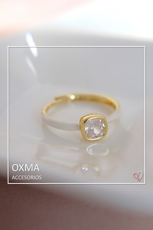 ANILLO CIRCON BLANCO